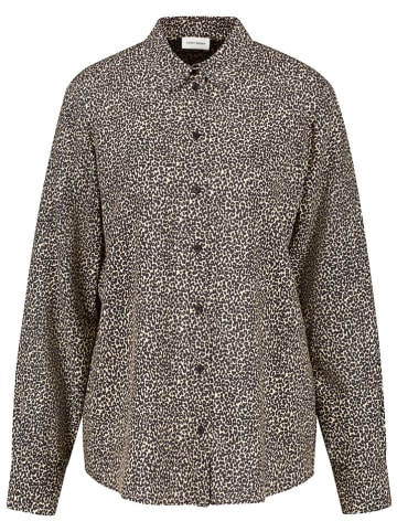 Gerry Weber Bluse in Schwarz/ Beige