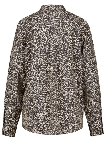 Gerry Weber Bluse in Schwarz/ Beige