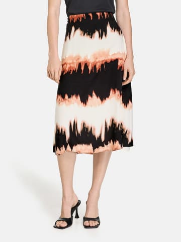 TAIFUN Spódnica w kolorze czarno-kremowym