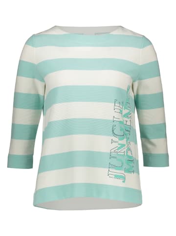 Gerry Weber Longsleeve in Mint/ Creme