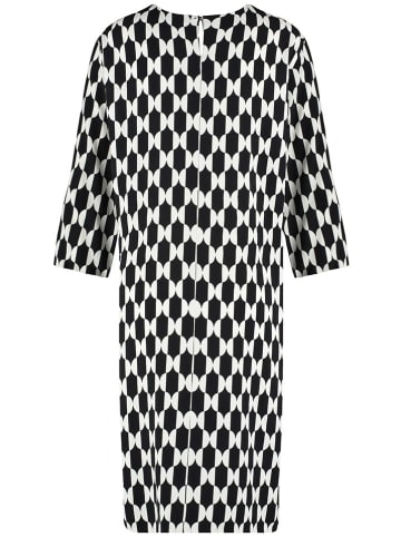 TAIFUN Jurk zwart/wit
