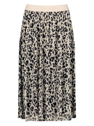 TAIFUN Rok zandkleurig/zwart