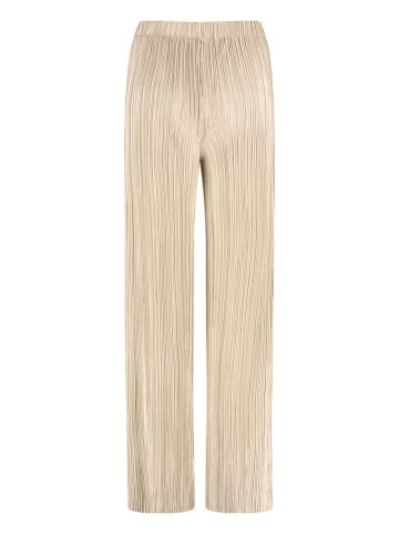 TAIFUN Plisseehose beige