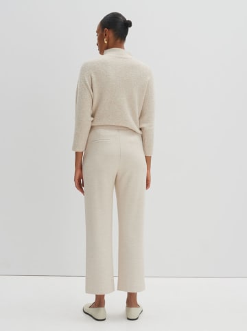 Someday Spodnie w kolorze kremowym