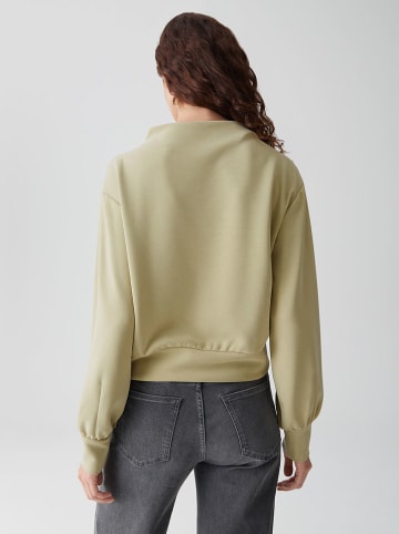 OPUS Sweatshirt olijfgroen