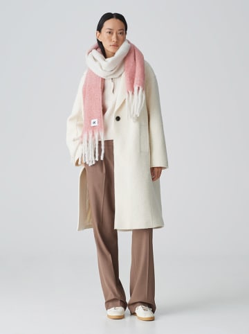 OPUS Szal "Amovi" w kolorze jasnoróżowo-białym - 196 x 33 cm