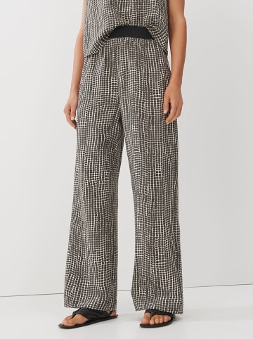 Someday Spodnie w kolorze oliwkowo-białym