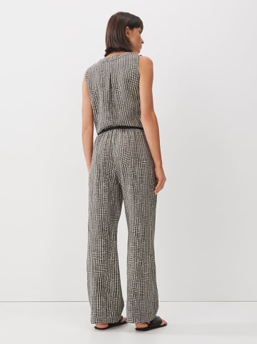 Someday Spodnie w kolorze oliwkowo-białym