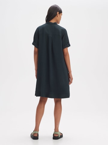 OPUS Jurk donkergroen