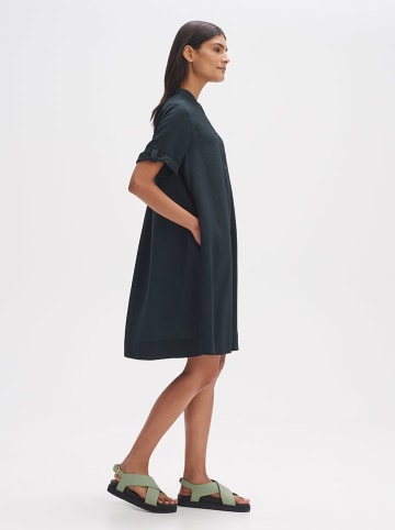 OPUS Sukienka w kolorze ciemnozielonym