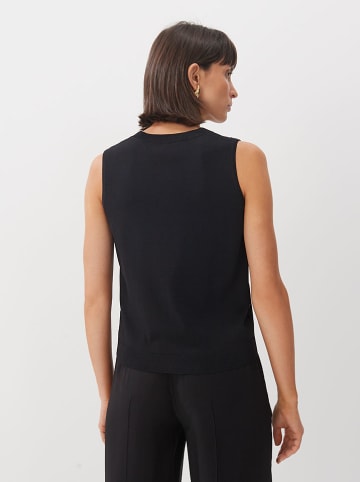 Someday Bezrękawnik w kolorze czarnym