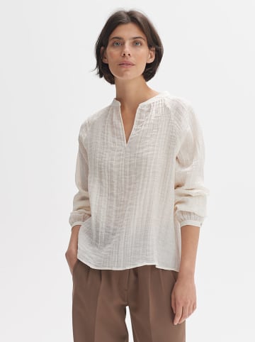 OPUS Bluzka w kolorze kremowym