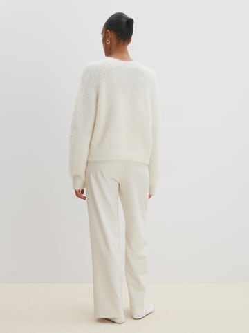 Someday Sweter w kolorze białym