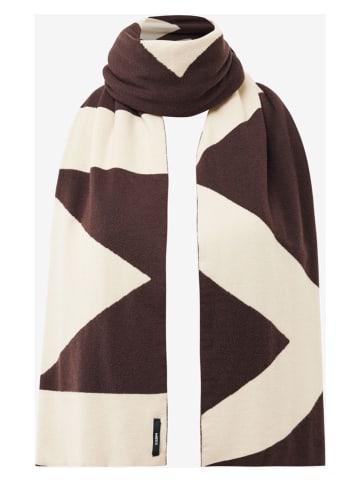 Mexx Schal in Creme/ Braun