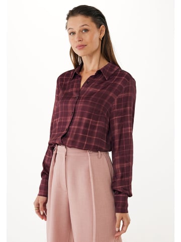 Mexx Bluse ''Check'' in Bordeaux
