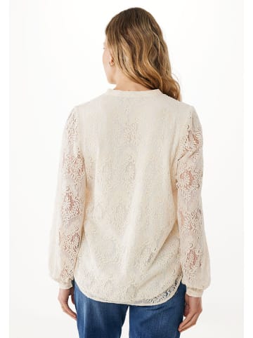 Mexx Bluse ''Lace'' in Creme