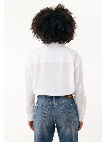 Mexx Bluse ''Rosa'' in Weiß