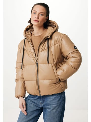 Mexx Doorgestikte jas lichtbruin