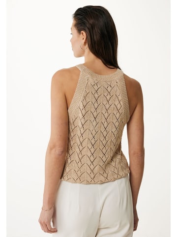 Mexx Top w kolorze beżowym