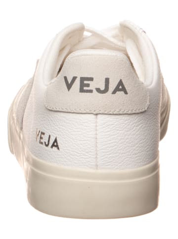 Veja Leren sneakers "Campo" wit/crème