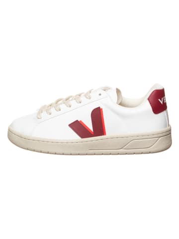 Veja Sneakers "Urca" wit/rood