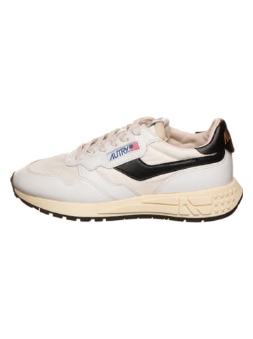 AUTRY Leder-Sneakers "Relwind" in Weiß/ Schwarz