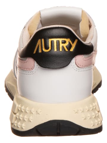 AUTRY Leren sneakers "Relwind" wit