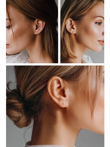 Created with Love 3er-Set: Ohrstecker mit Edelsteinen "Dream"