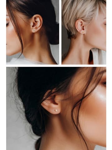 Created with Love 3-delige set: oorstekers "Destiny" met edelstenen