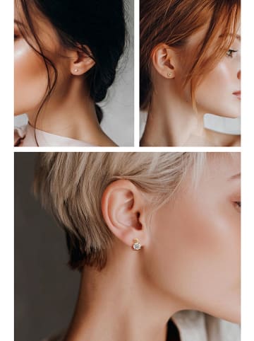 Created with Love 3er-Set: Ohrstecker mit Edelsteinen "Starry"