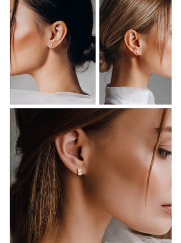 Created with Love 3er-Set: Ohrstecker mit Edelsteinen "Miracle"