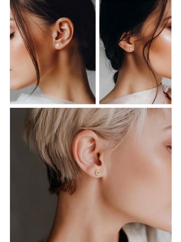 Created with Love 3-delige set: oorstekers "Charm" met edelstenen