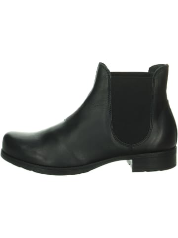 Think! Leder-Chelsea-Boots in Schwarz