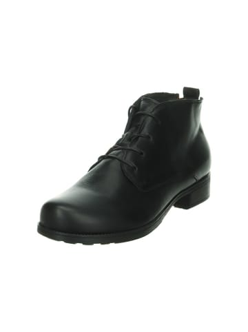 Think! Leren veterschoenen zwart