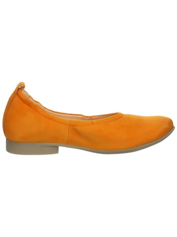 Think! Leren ballerina's "Guad2" oranje