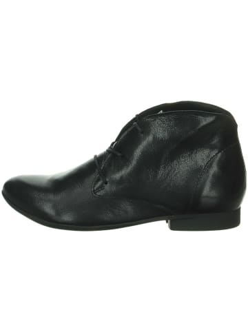 Think! Leren veterschoenen zwart