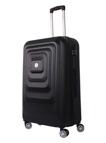 Geographical Norway 3-delige hardcase-trolleyset "Sacramento" zwart