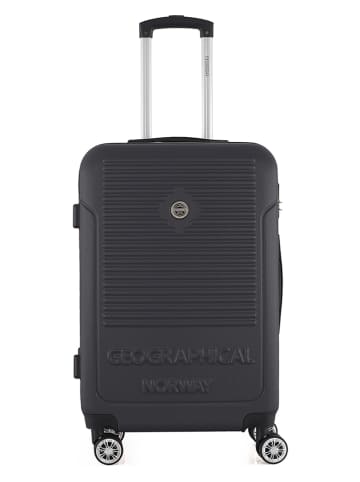 Geographical Norway 3tlg. Hardcase-Trolleyset "Sandiego" in Schwarz