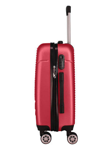 Geographical Norway 3-delige hardcase-trolleyset "Santiago" rood