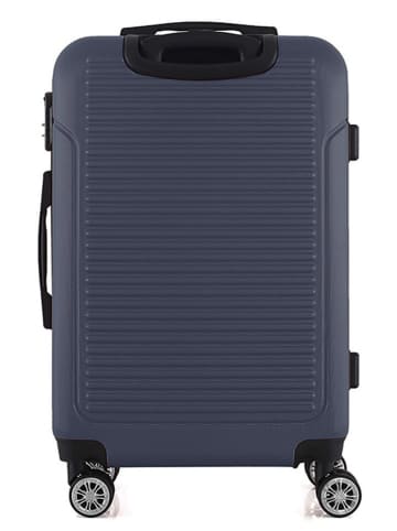 Geographical Norway 3tlg. Hardcase-Trolleyset "Santiago" in Dunkelblau