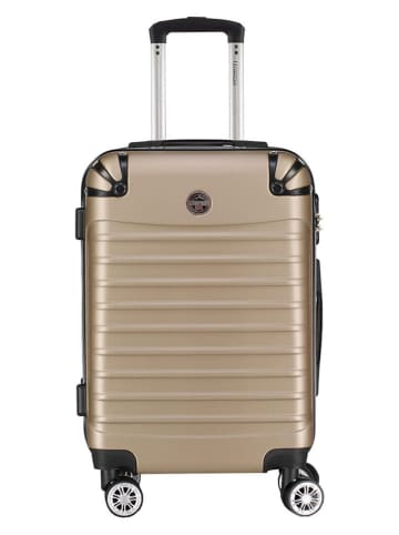 Geographical Norway 3tlg. Hardcase-Trolleyset "Shock" in Gold