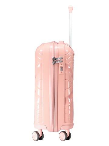 Geographical Norway 3tlg. Hardcase-Trolleyset "Silkovette" in Rosa