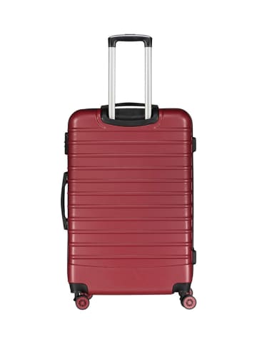 Geographical Norway 3tlg. Hardcase-Trolleyset "Softless" in Rot