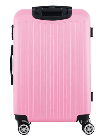 Geographical Norway 3-częściowy zestaw "Softless" w kolorze jasnoróżowym