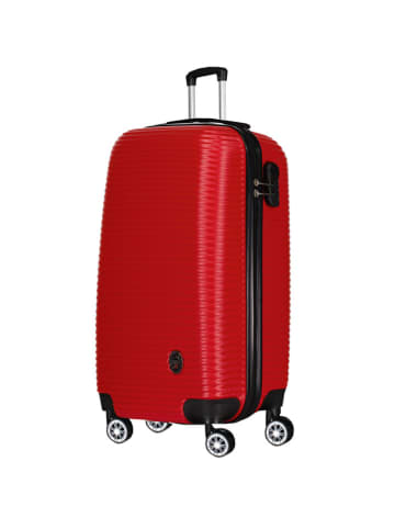 Geographical Norway 3tlg. Hardcase-Trolleyset "Solomun" in Rot