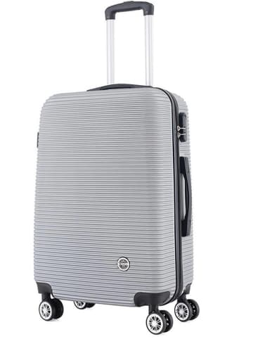 Geographical Norway 3-delige hardcase-trolleyset "Solomun" grijs