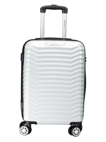 Geographical Norway 3-delige hardcase-trolleyset "Sopearl" wit