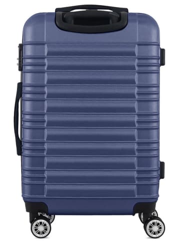 Geographical Norway 3tlg. Hardcase-Trolleyset "Sourcing" in Dunkelblau