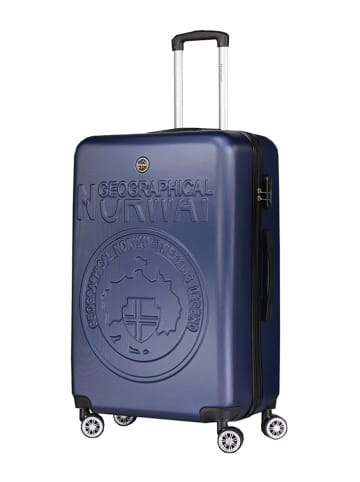 Geographical Norway 3tlg. Hardcase-Trolleyset "Stanislaseo" in Dunkelblau