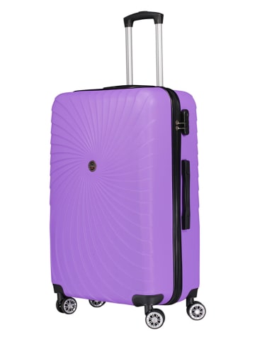 Geographical Norway 3tlg. Hardcase-Trolleyset "Sunlighteo" in Lila